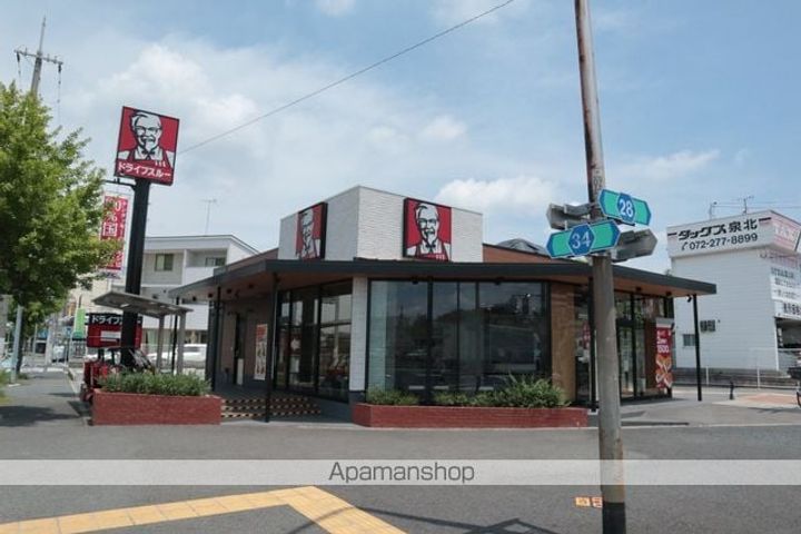 大阪府堺市北区百舌鳥陵南町3丁の賃貸アパートの周辺