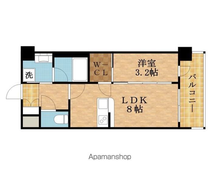 コンフォリア・リヴ京橋の間取り