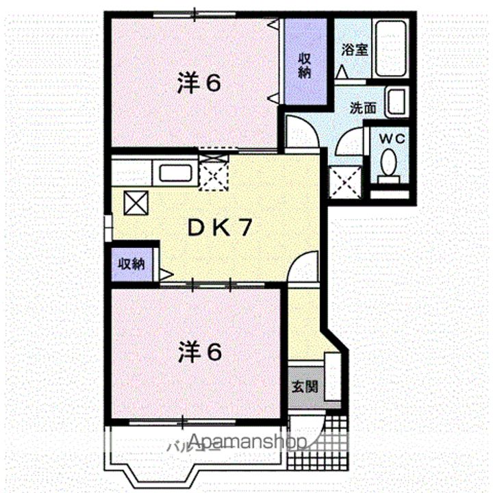 プリムヴェールの間取り