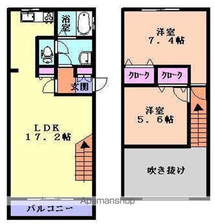 オアゾ103の間取り