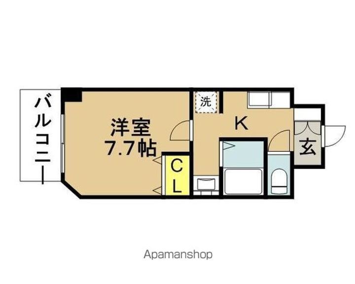 スカイハウス天神東1003の間取り