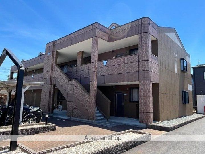 滋賀県守山市古高町の賃貸アパートの外観