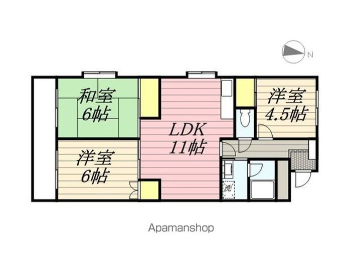 グランドハイツの間取り