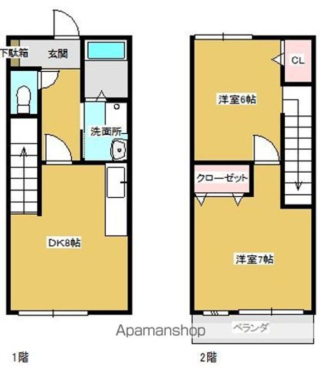 グレスコーポの間取り