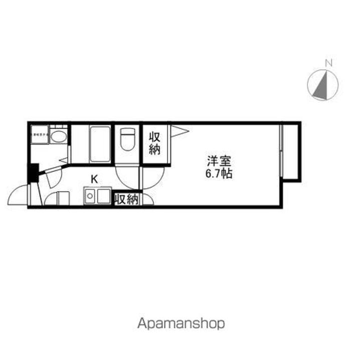 ハイツ晴斗Ⅷの間取り