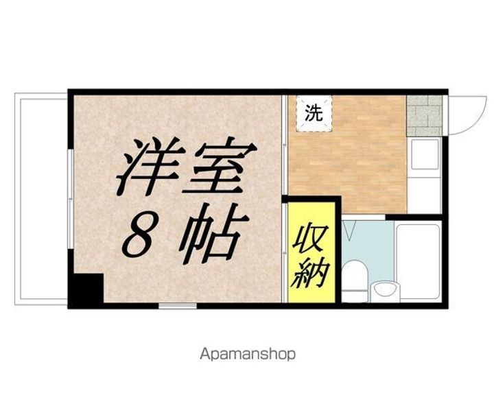 クリスタルマンションの間取り