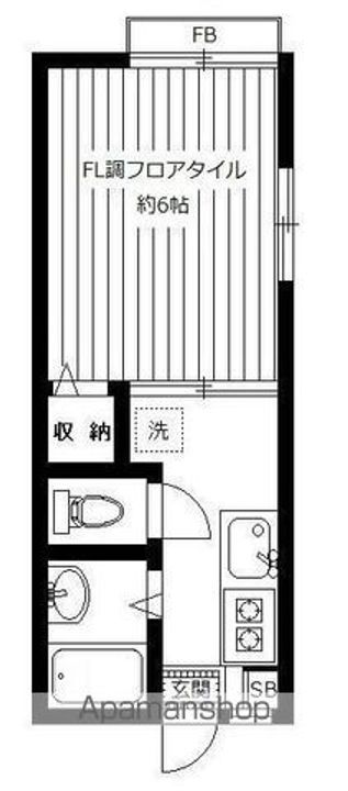 ローレルハイツ205の間取り