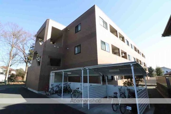 東京都あきる野市野辺の賃貸マンションの外観