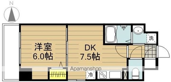 サンロイヤルⅡ301の間取り