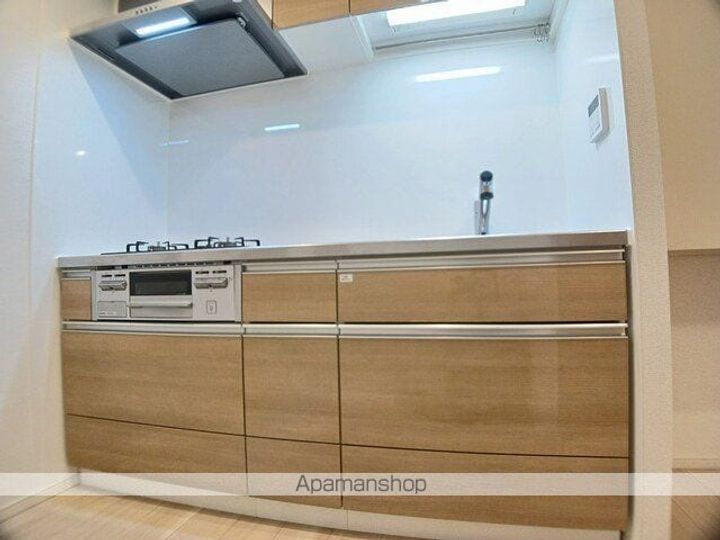 大阪府堺市北区南長尾町1丁の賃貸マンションのキッチン
