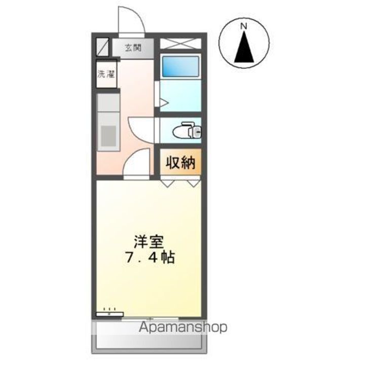 フォレストアオヤマの間取り
