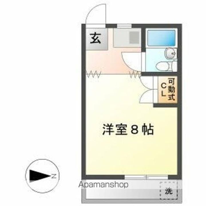 コーポ長屋の間取り