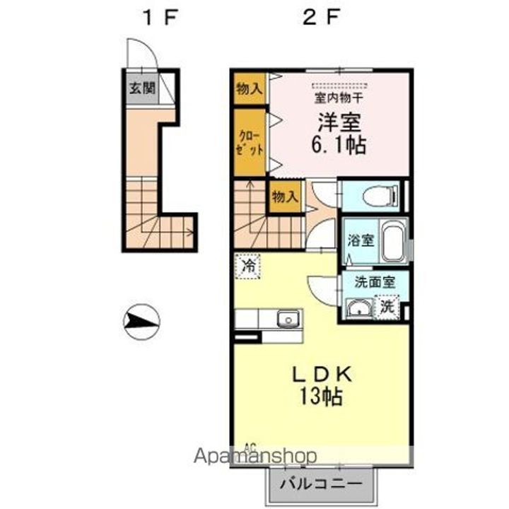 セジュールの間取り