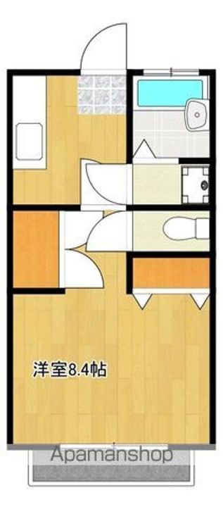 セゾンポルテニア101の間取り