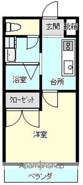 ZIPANGU参番館301の間取り