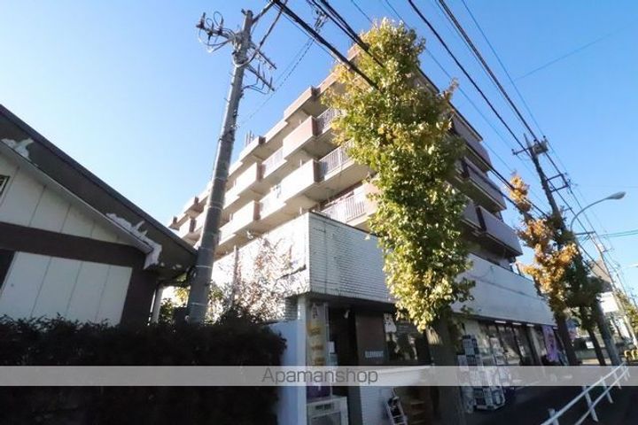 東京都羽村市緑ヶ丘1丁目の賃貸マンションの外観