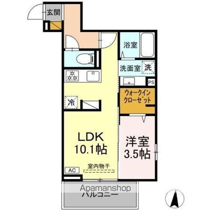 メゾングレイスの間取り