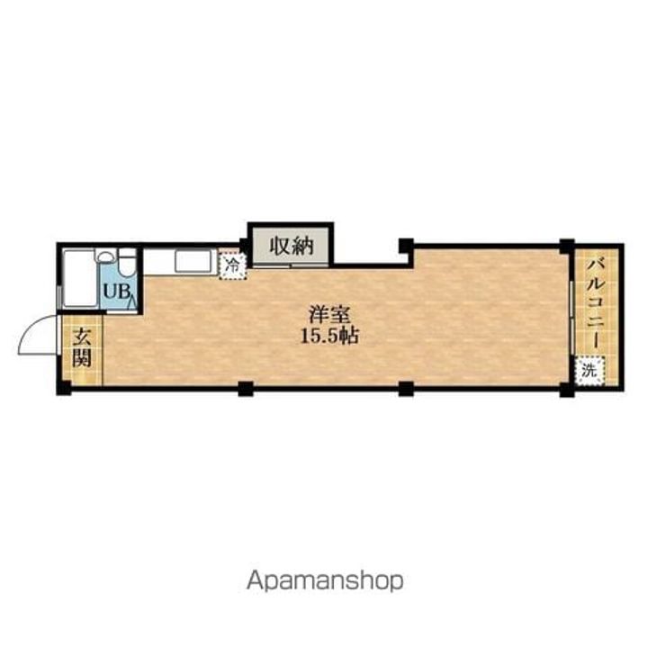 ナショナルマンション202の間取り