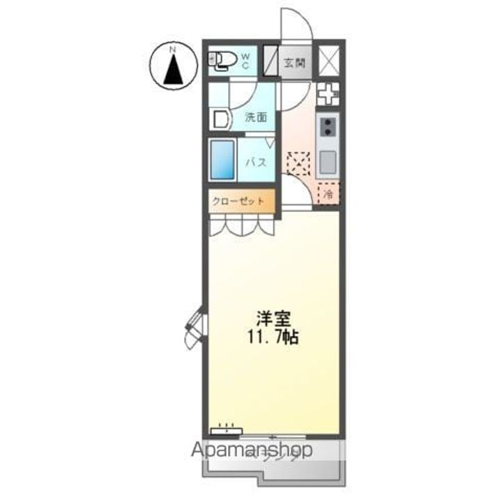 オータムウィンズ107の間取り
