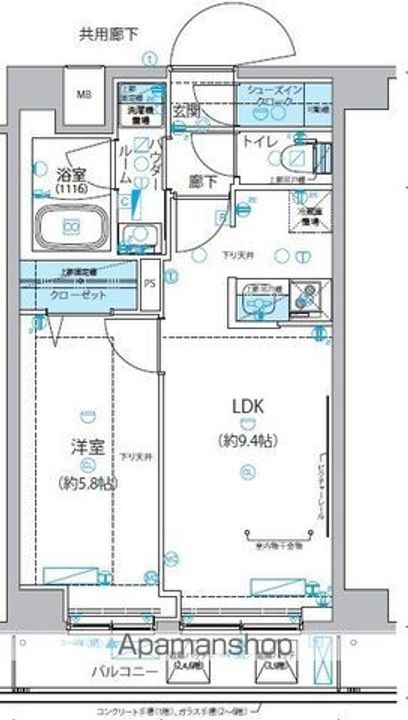 メインステージ板橋志村Ⅲの間取り