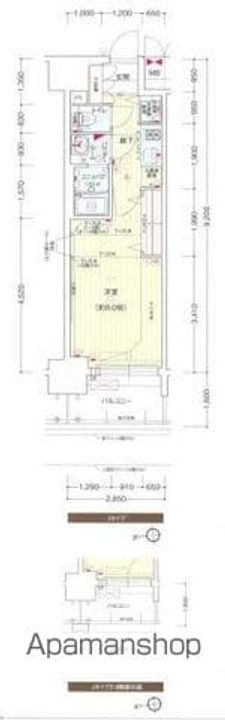 プレサンスジェネ葵の間取り