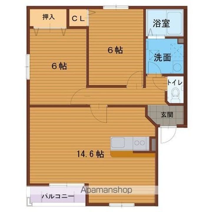 パークメゾンリヴィエールの間取り