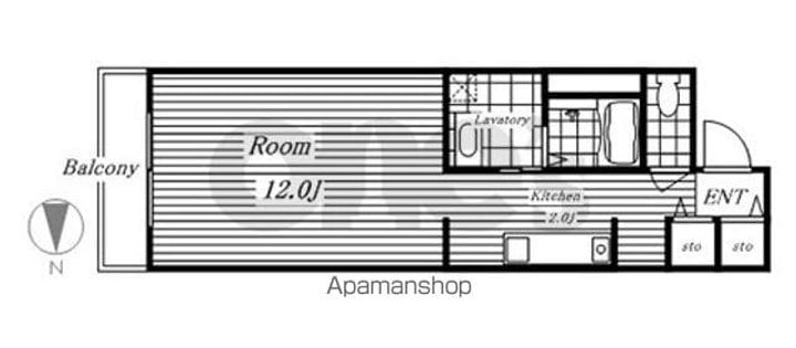 アークプラッツ303の間取り