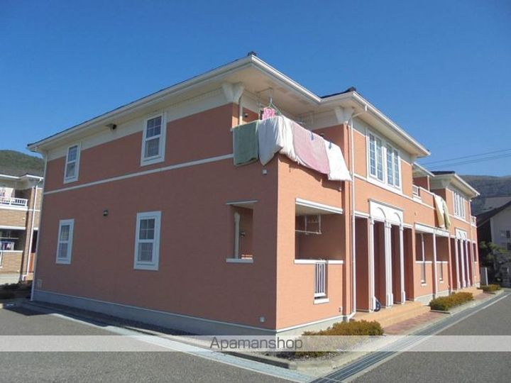 長野県松本市大字里山辺の賃貸アパートの外観