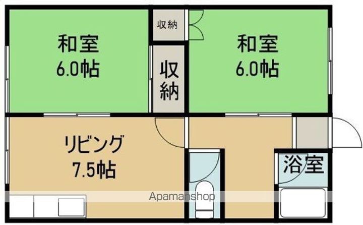 ハイデンス日吉Ⅰ311の間取り