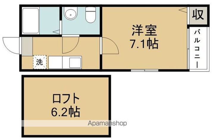 エンルート東仙台の間取り