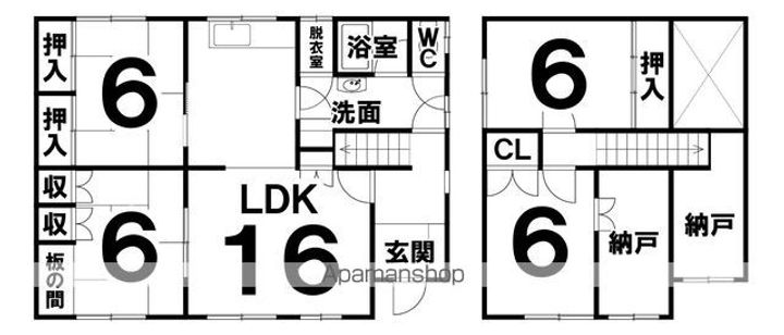北海道河西郡芽室町西七条4丁目(一戸建)の賃貸物件の間取り
