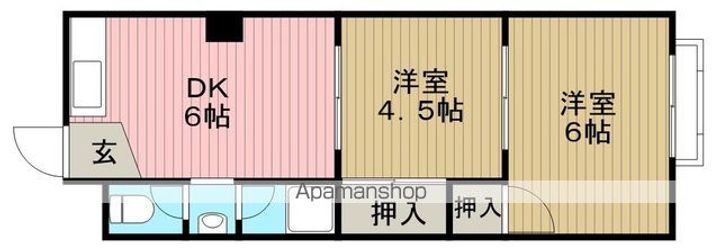 イワタバコ苑の間取り