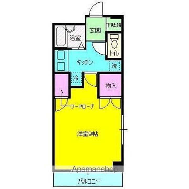 サンパール307の間取り