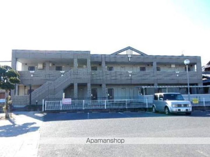 岡山県岡山市南区西市の賃貸アパートの外観