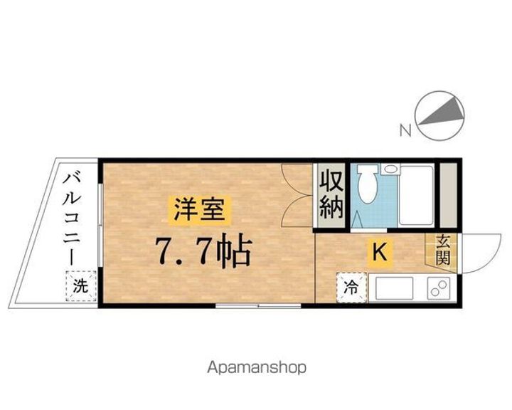 コーポ森の間取り
