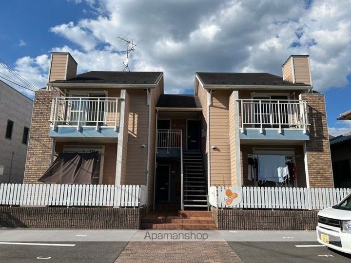 滋賀県湖南市菩提寺北1丁目の賃貸アパートの外観