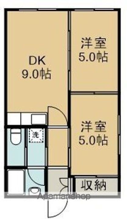 ラ・クールウィン101の間取り