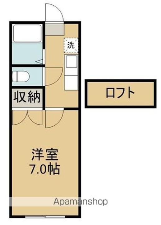 ホワイトキャッスル一本杉Ⅲ108の間取り