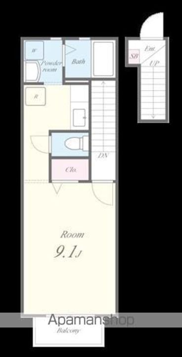 ツイン リーフの間取り
