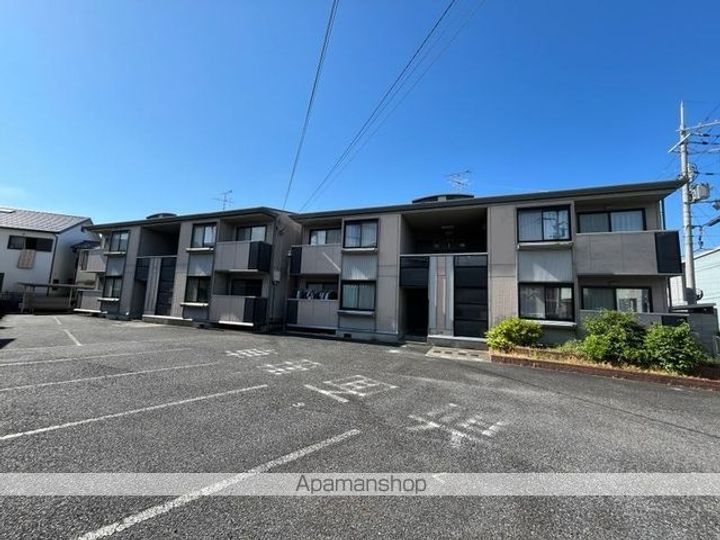 滋賀県草津市東矢倉3丁目の賃貸アパートの外観