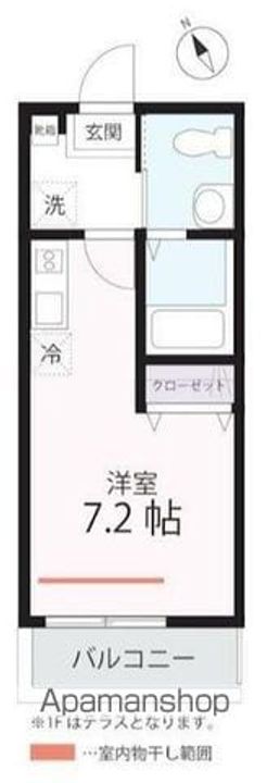 ハーミットクラブハウス上大岡III(仮)の間取り