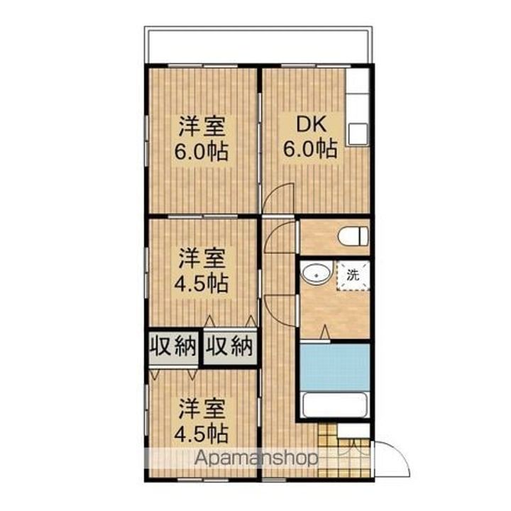 ビアン・ロジュマンF301の間取り