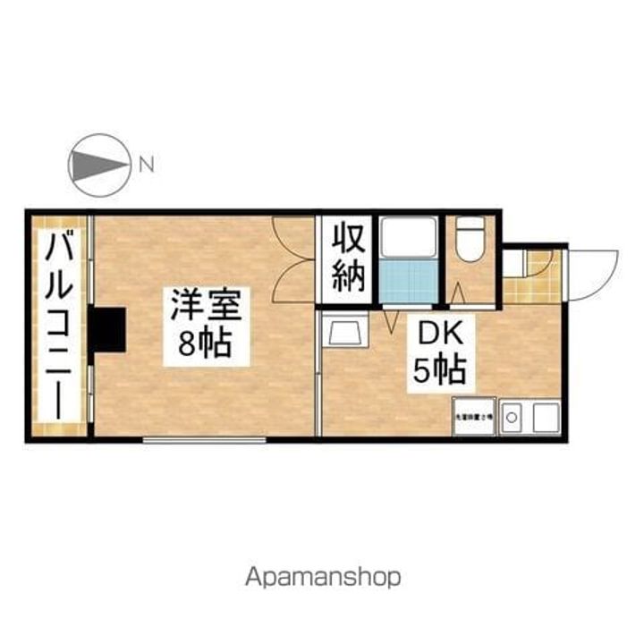 田中ビル603の間取り