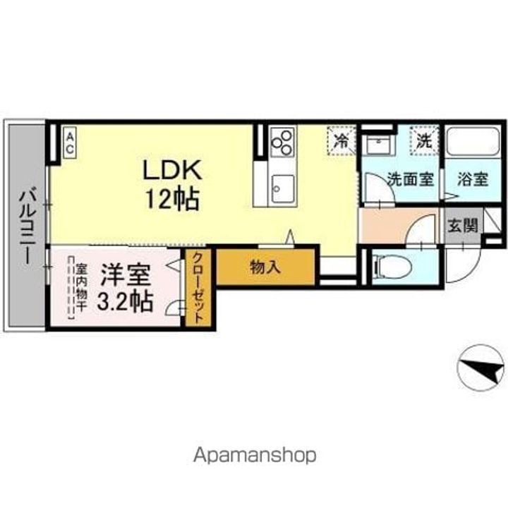ラ・ヴィータの間取り