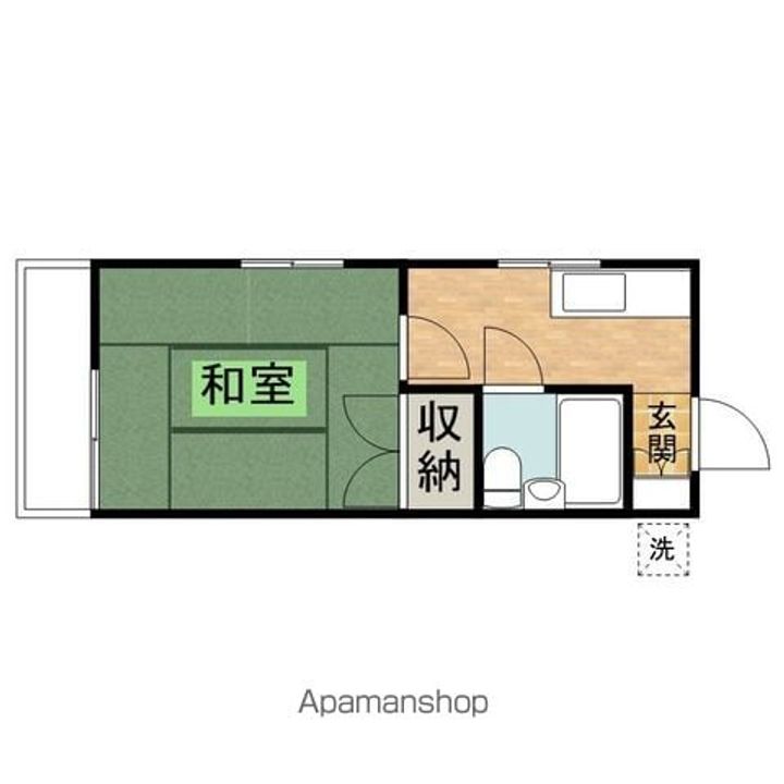 ハイツ富沢の間取り