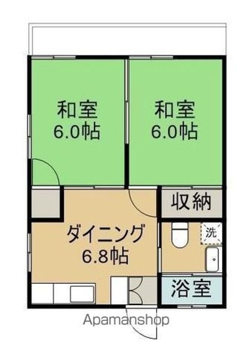 仲村アパート301の間取り