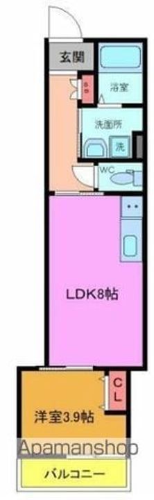 ペルル穴川の間取り