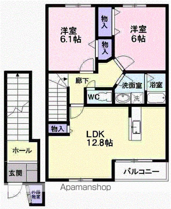 ノーヴァ グランAの間取り