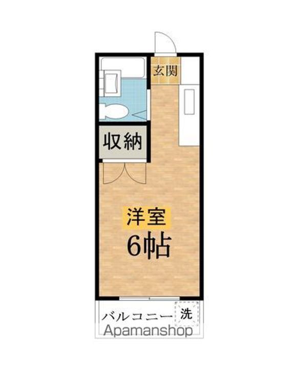 菊井コーポの間取り