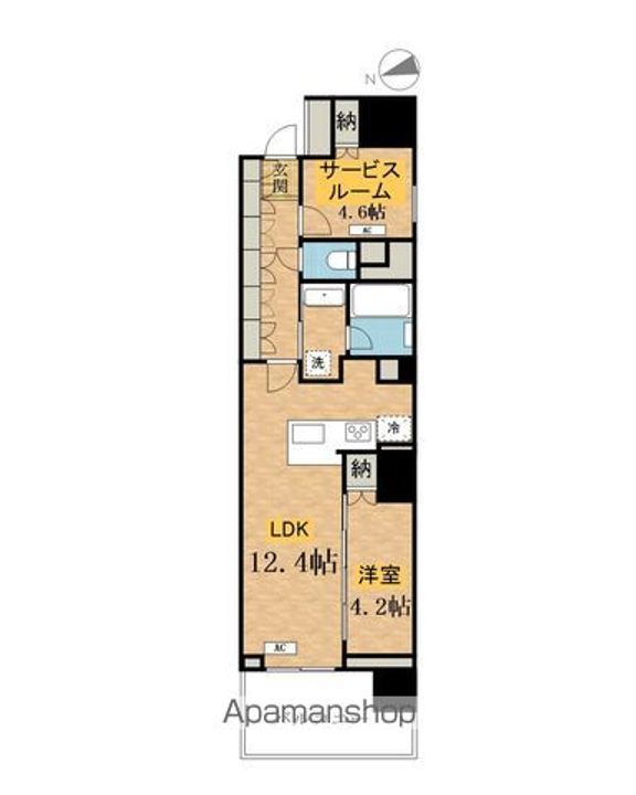 ラグゼナ八王子寺町の間取り
